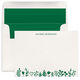Floral Garden Flat Note Cards - Letterpress Image 3 of 3